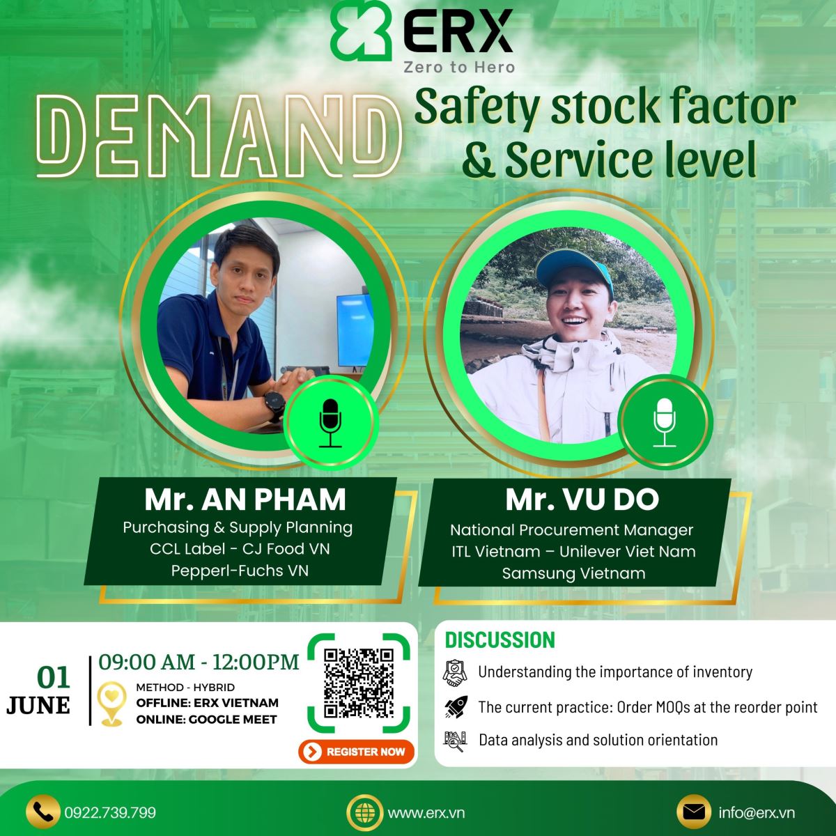 DEMAND: SAFETY STOCK FACTOR & SERVICE LEVEL